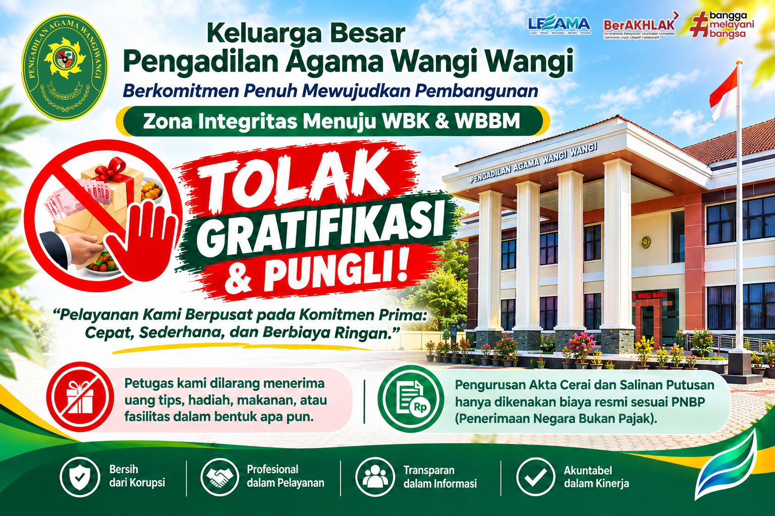 Pengumuman Pengadilan Agama Wangi-Wangi